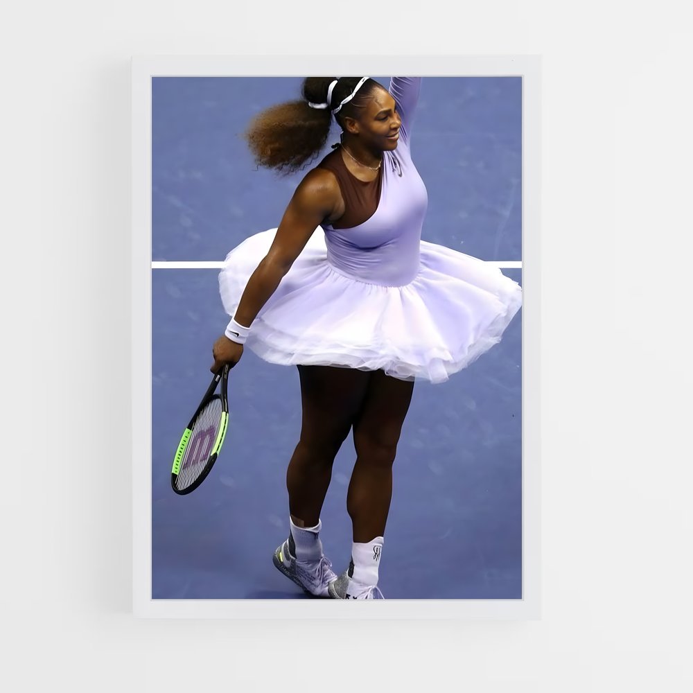 Poster Serena, La Légende – affiche Tennis (vue 3)